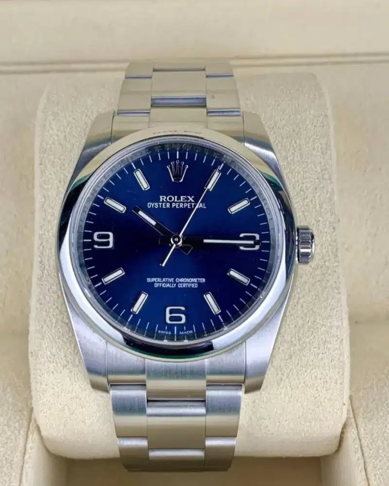 Rolex Oyster Perpetual Blue Dial