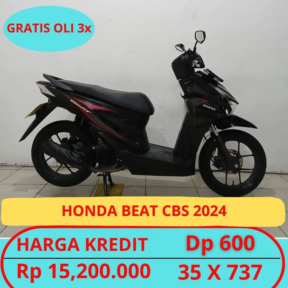 HONDA BEAT CBS 2024 PROMO MURAH GUYSSS