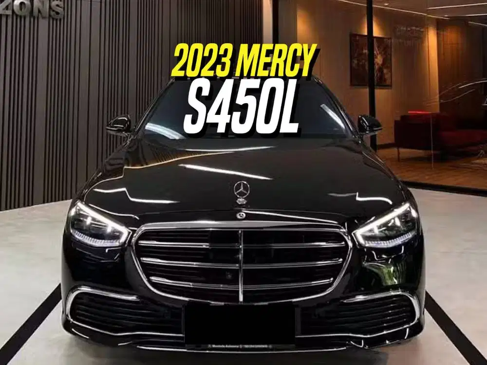 Mercedes Benz S450L 2023 Black on Brown Hitam Mercy S 450 L S450 450L