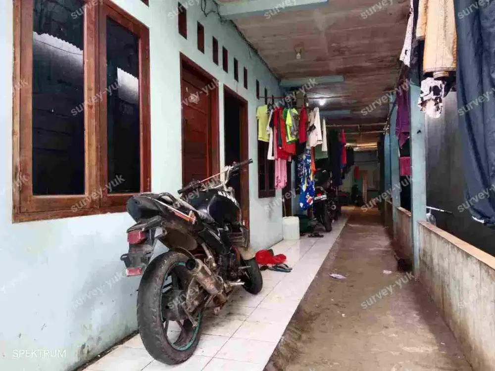 Kontrakan LT 220 m2 SHM 7 pintu di Perigi Baru