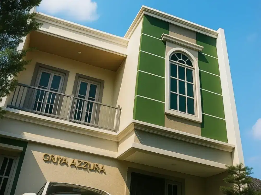 rumah cantik 3kt row 5 meter cash bertahap