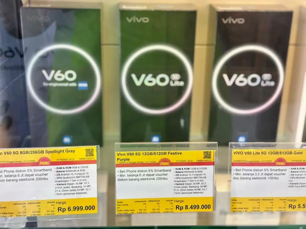 JUAL VIVO V60 12/512GB