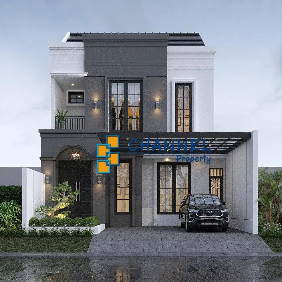 Di Jual Rumah Baru Dekat Tol dan Stasiun Kencana Loka BSD Tangsel, Vn