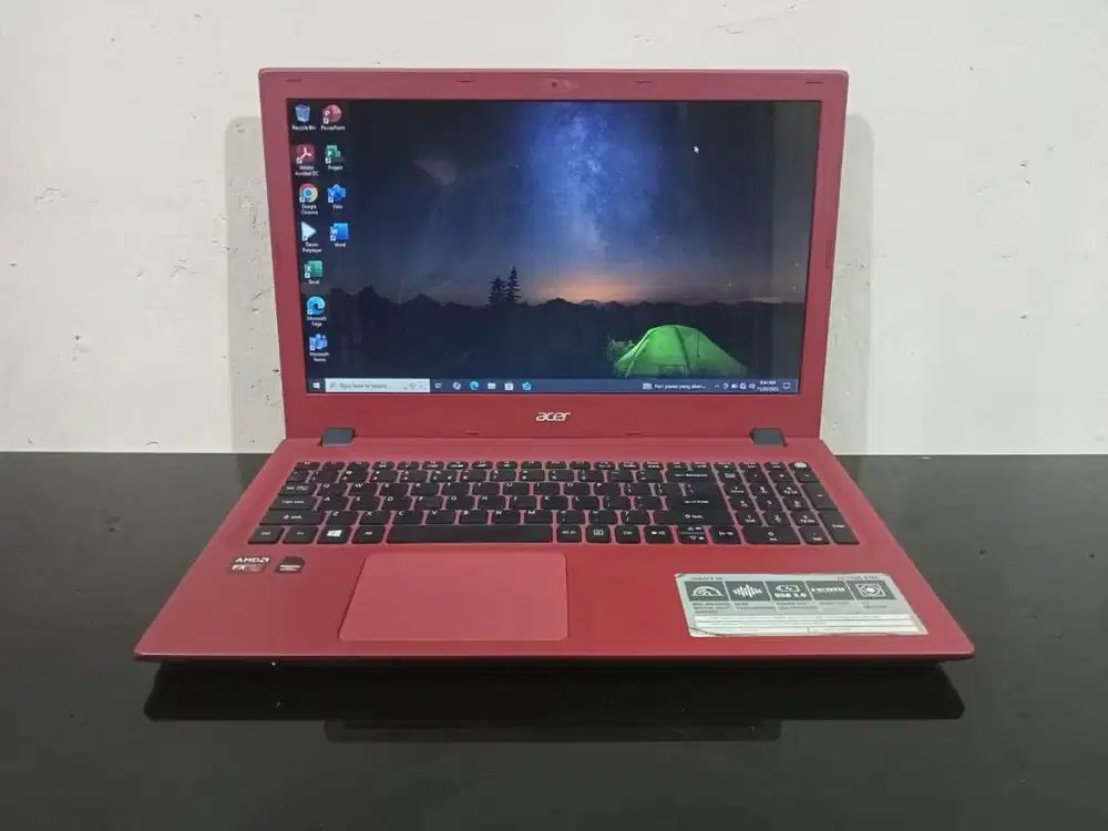 Laptop Second Acer E5-552G Amd FX-8800P Ram 8Gb Ssd 256Gb Vga 2Gb