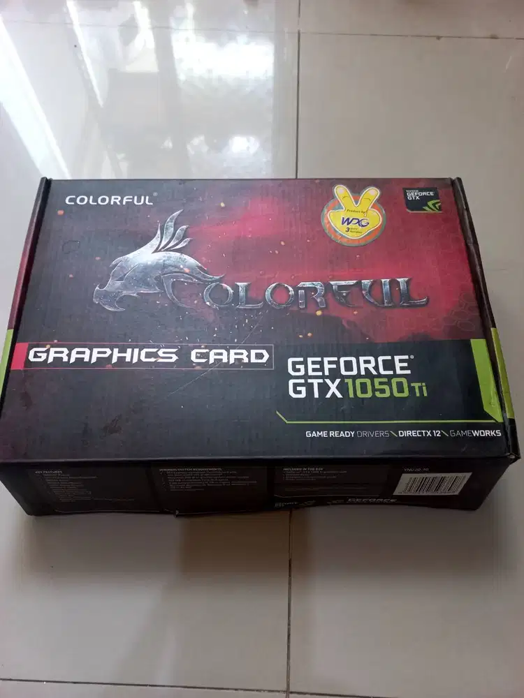 Nvidia GeForce 1050Ti 4gb normal