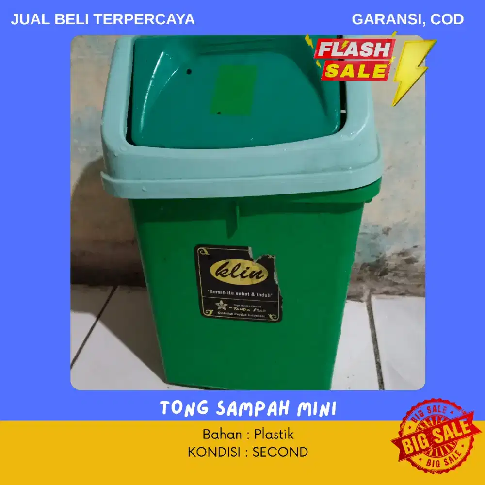(BISA COD & NEGO 2025) TONG SAMPAH MINI DAPUR