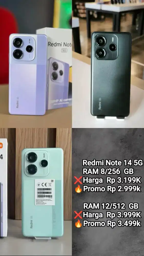 Redmi Note 14 5G  | Promo Akhir Bulan