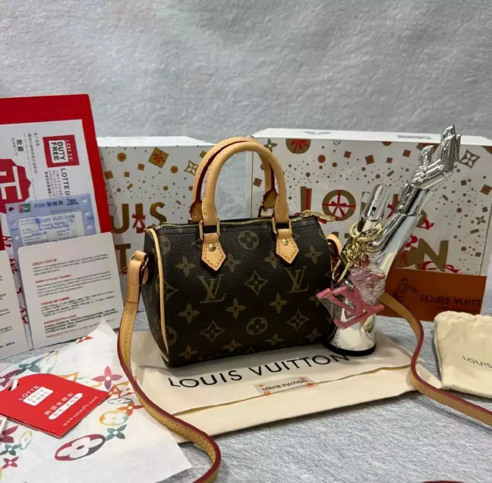 TAS LV SPEEDY NANO FREE BAG CHARM