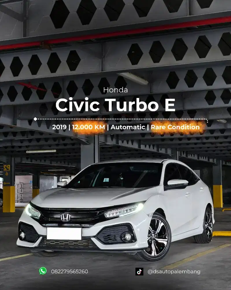 [Antik 12rb KM] Civic Turbo Hatchback 2019