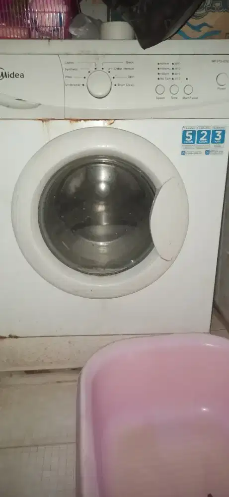 Mesin cuci midea rusak