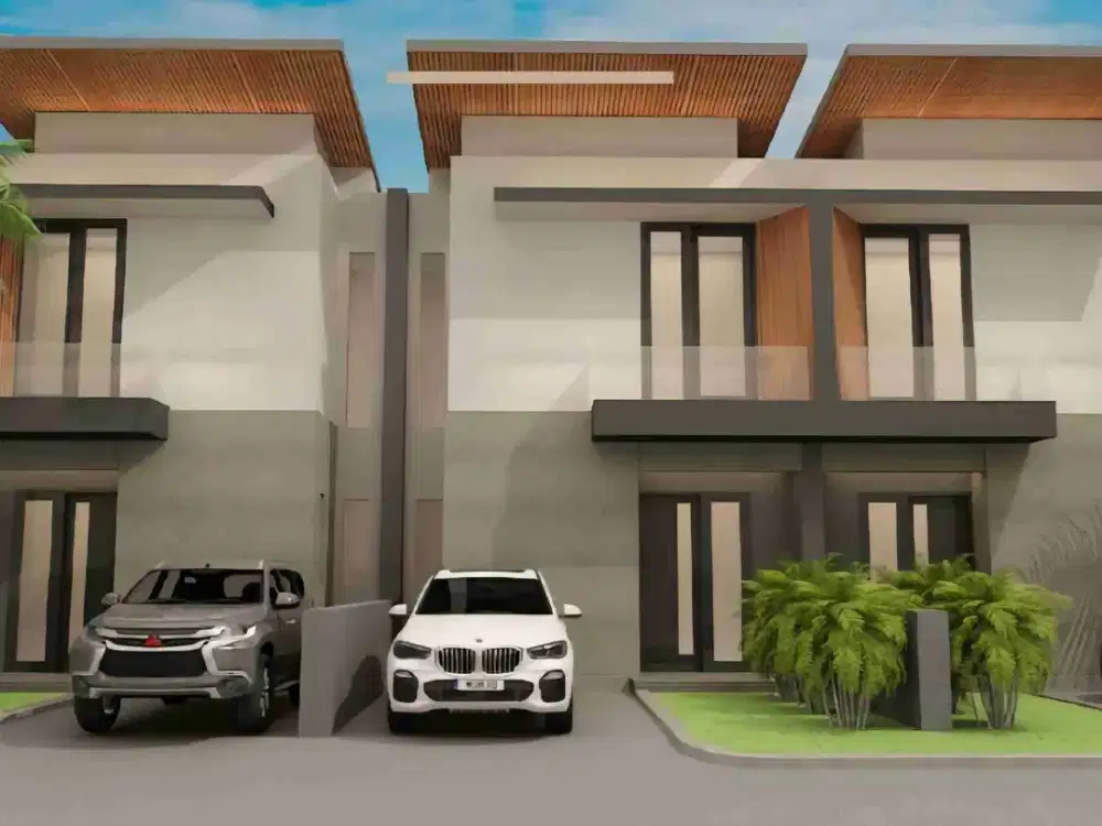 READY RUMAH BARU LUAS TANAH 84m LOKASI DEKET KE LRT