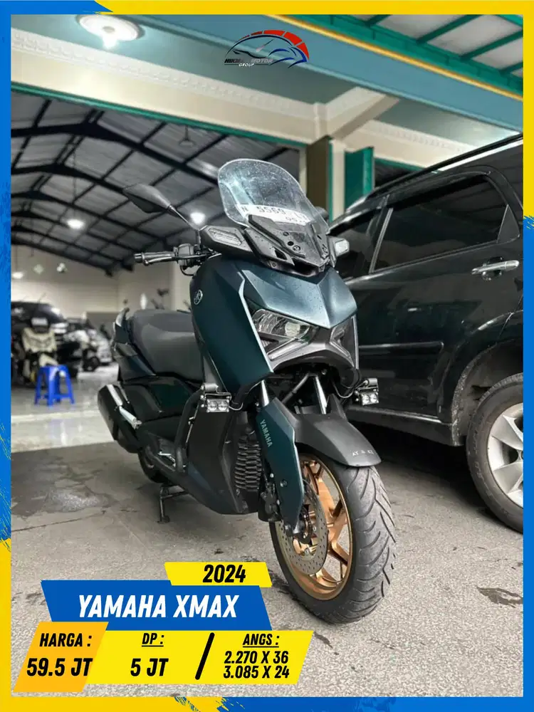 YAMAHA XMAX 2024 LIKE NEW MASZEHH HIKMAH MOTOR KEPUH