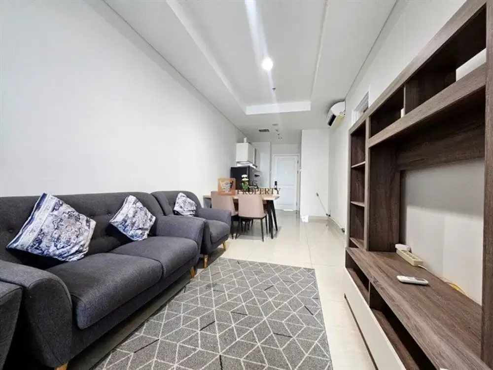 Disewakan 2BR Condominium Grand Madison Design Modern Minimalist Interior, Terdekat dari Central Park & Mall Taman Anggrek