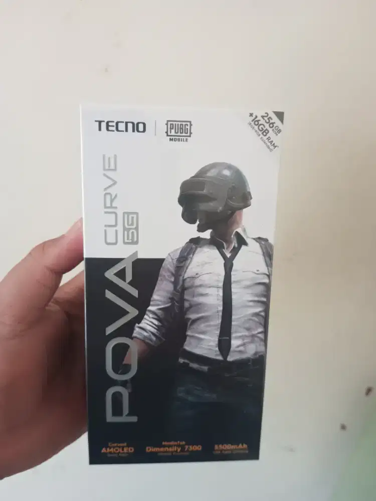 Tecno Pova 7 Curve 5G 8/256 Garansi Resmi Indonesia