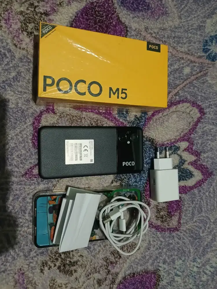 Poco M5 4/128 1mnggu pakai garansi panjang
