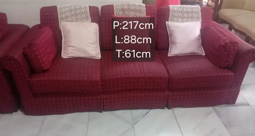 Sofa 3 seat dan 1 seat