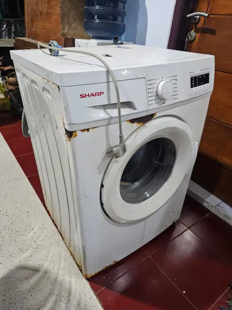Mesin Cuci Sharp Frontload 8 kg
