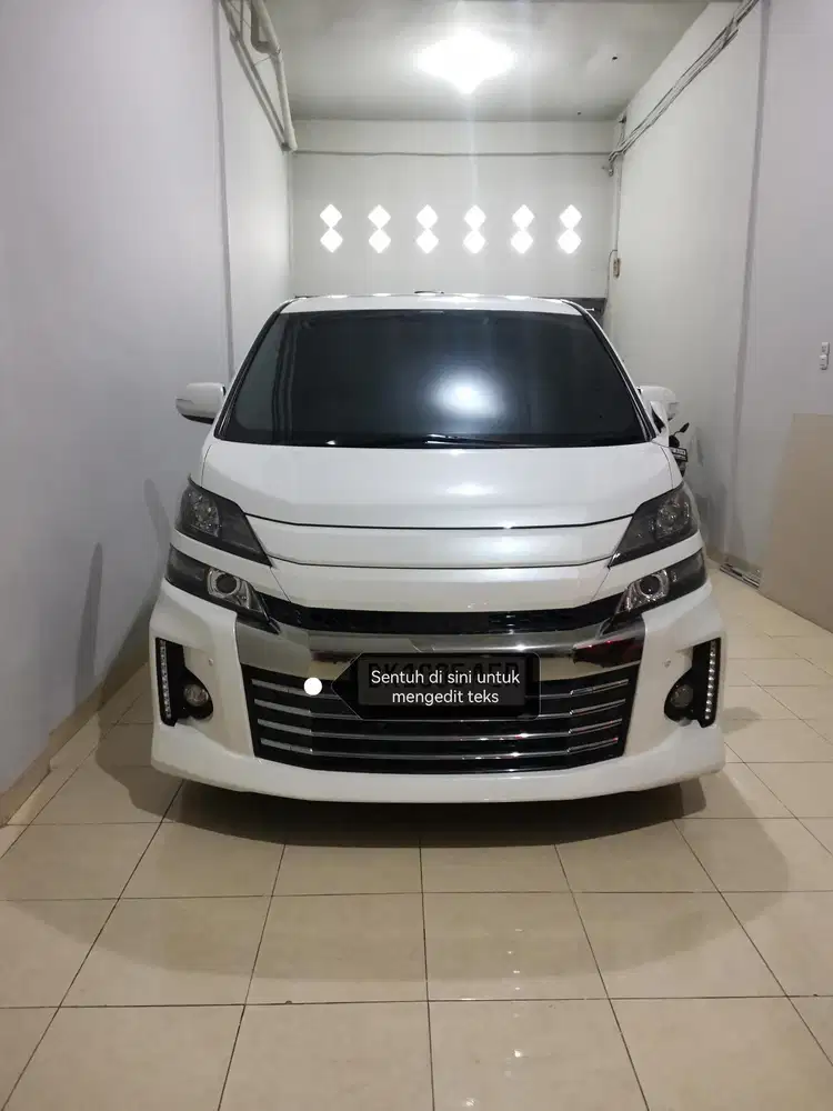 Toyota Vellfire GS 2014 Bensin / odo 30rb an