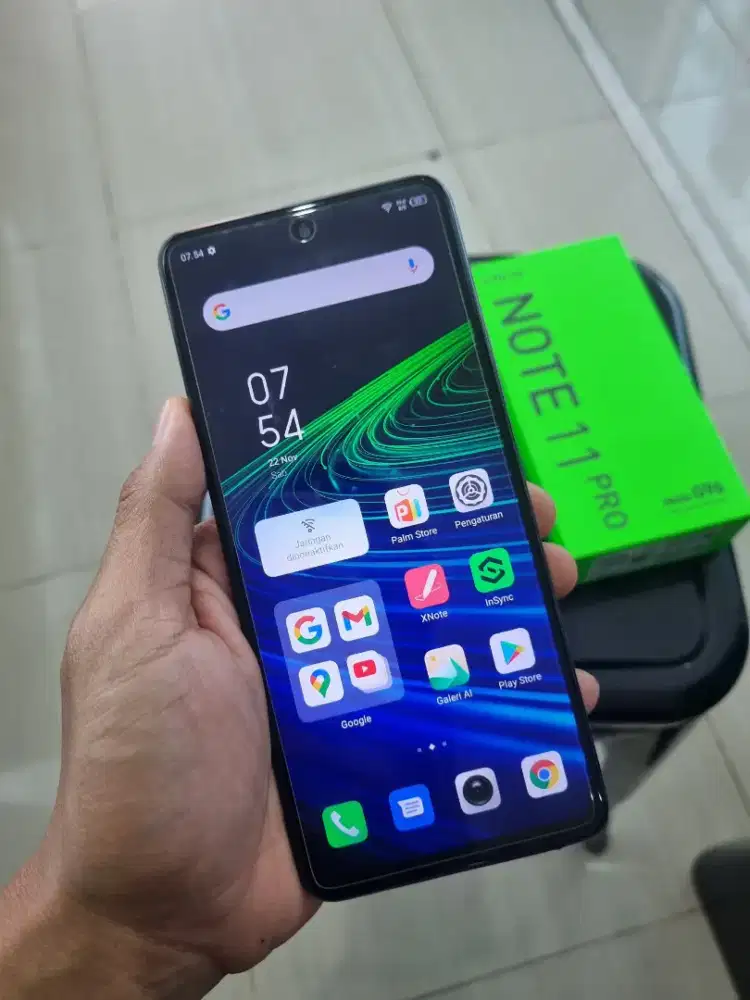 Infinix Note 11 pro 8/128 fullset original