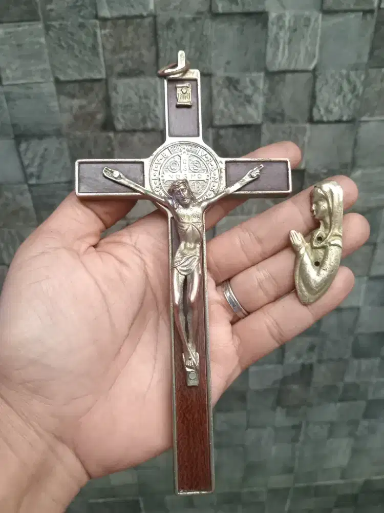 Salib Gantung Full & Asesoris Maria