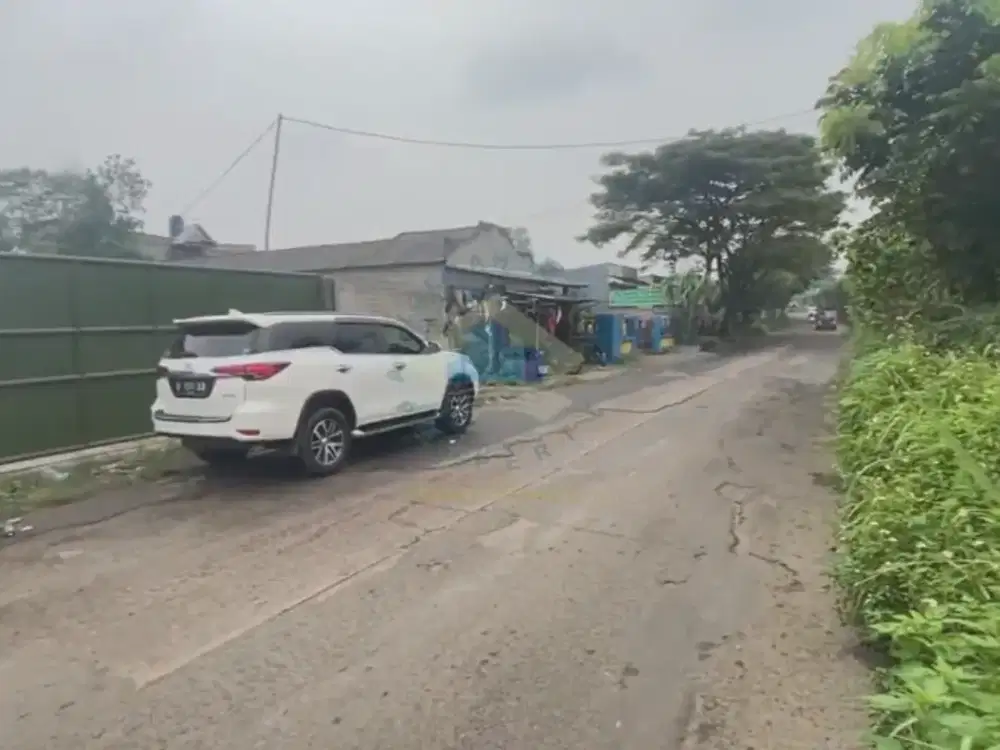 Disewakan Tanah di jl raya Jambe - Tigaraksa Tangerang