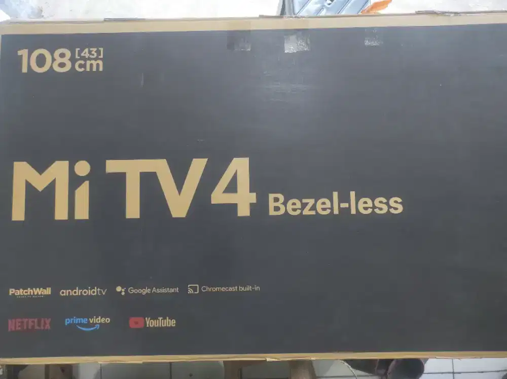 Smart tv xiaomi, mi tv 4 bezel-less 43 inc