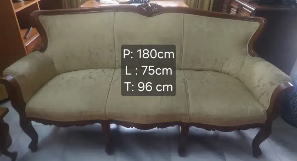 Sofa Jati Jepara 3 seat