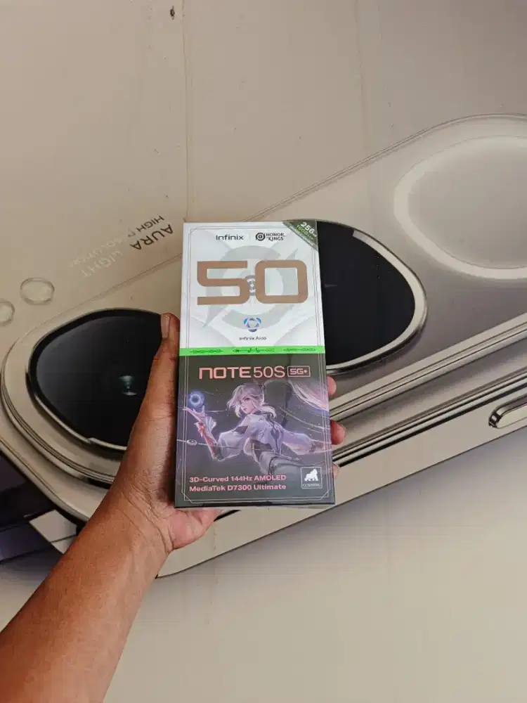 [ Fast respon WA ] Infinix Note 50s 5G 8+8/256 Garansi resmi 1thn