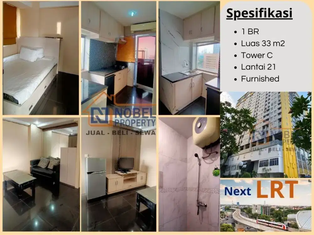 Disewakan Apartemen Mentes 1BR dan 2BR Furnished Lokasi Strategis Jakarta Pusat