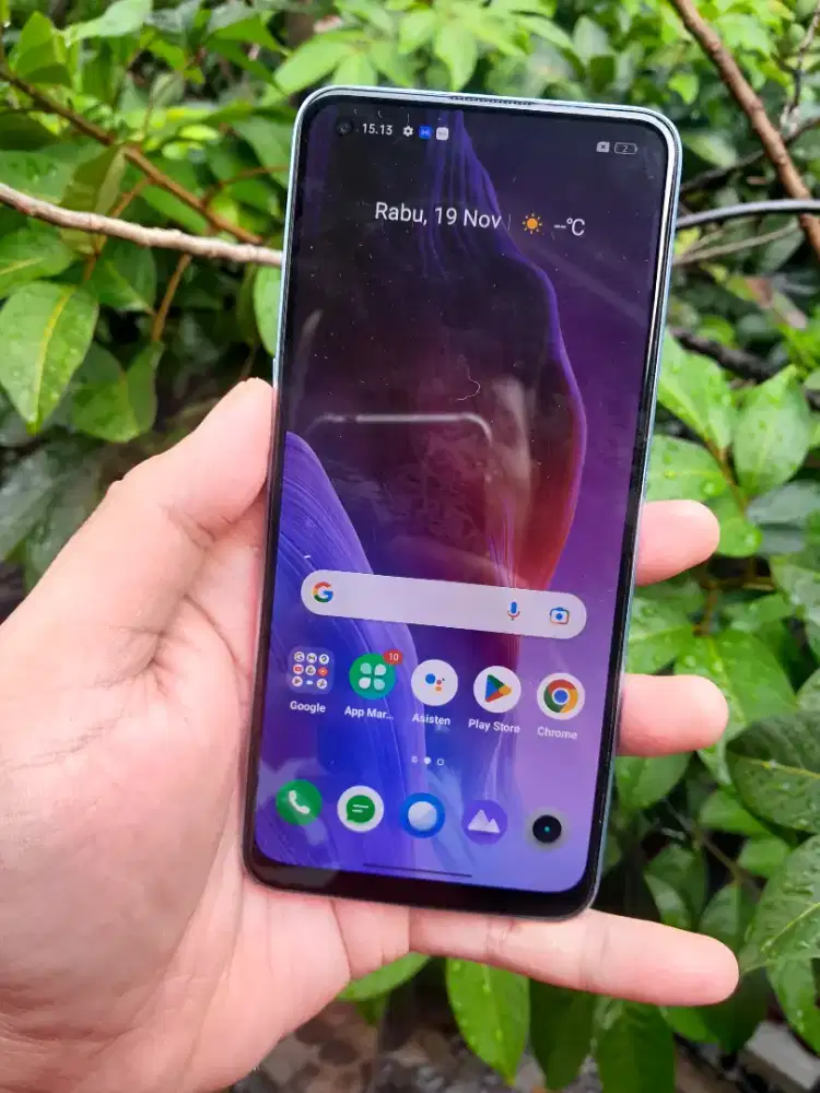 Realme 7 pro 8/128gb batangan tinggal pakai minus pemakaian