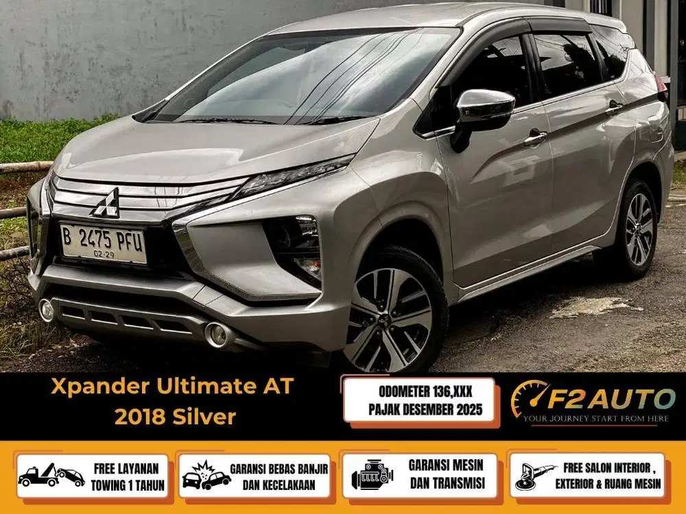 Mitsubishi Xpander Ultimate AT 2018 Silver