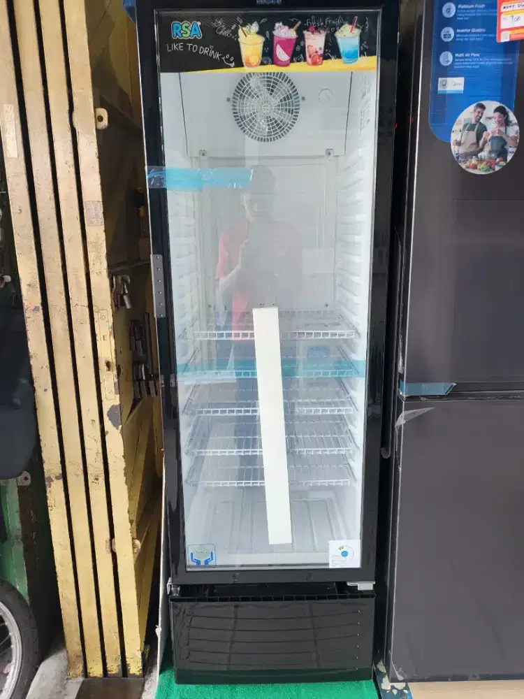 SHOWCASE COOLER RSA 5 RAK COCOK UNTUK JUALAN BISA KREDIT TANPA DP
