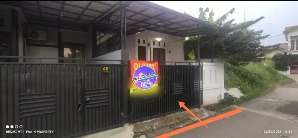 Rumah Minimalis 1¹/² Lantai Dijatimekar