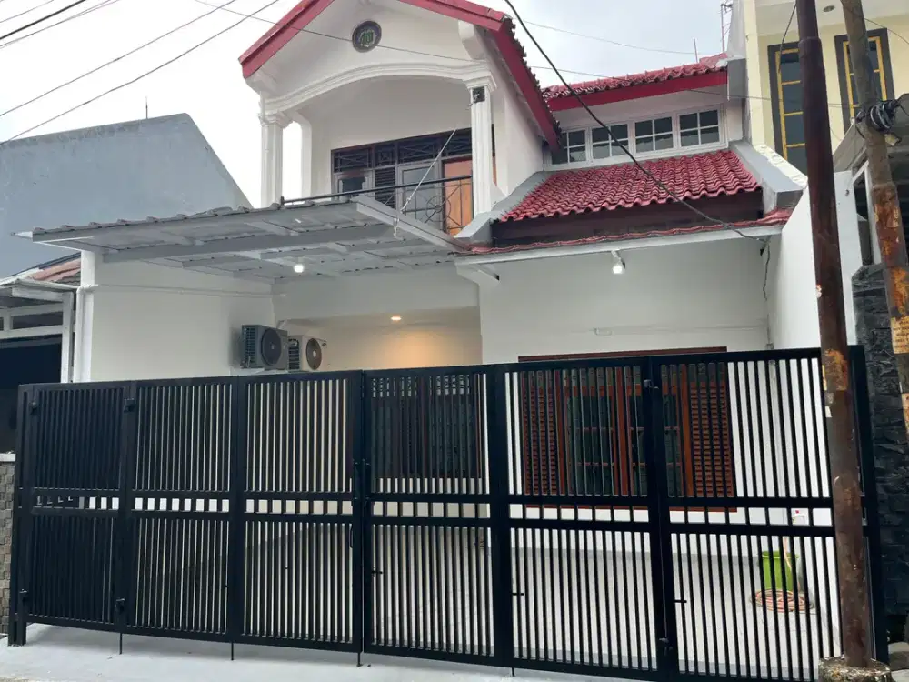 Rumah siap huni uk 6x15 bagus di Pondok Bambu Jakarta Timur