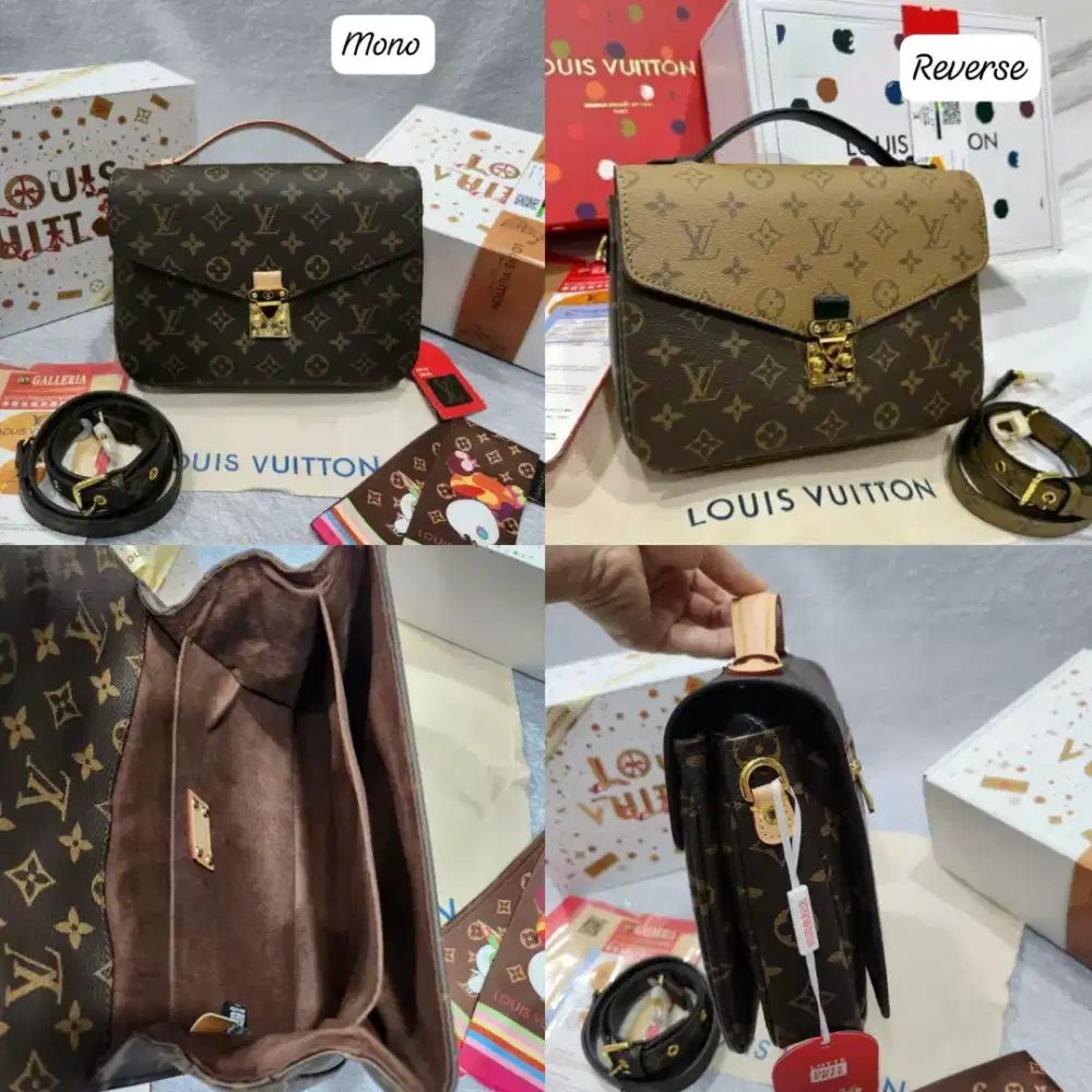 TAS LV METIS POCHETTE MONOGRAM Or Reverse