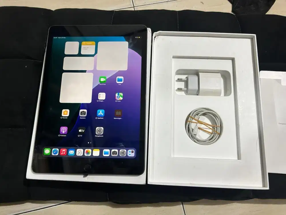 Ipad 9 64gb wifi fullset original ibox