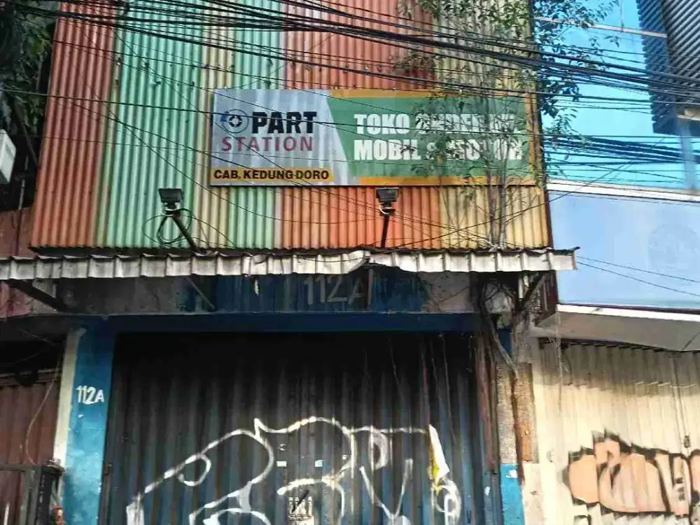 jual cepat termurah ruko 3 lantai raya kedungdoro