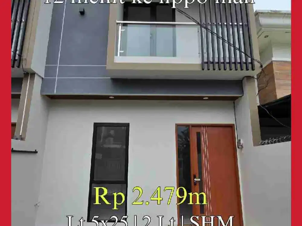 Wilson Brand New Rumah Hadap Timur Di Meruya Puri