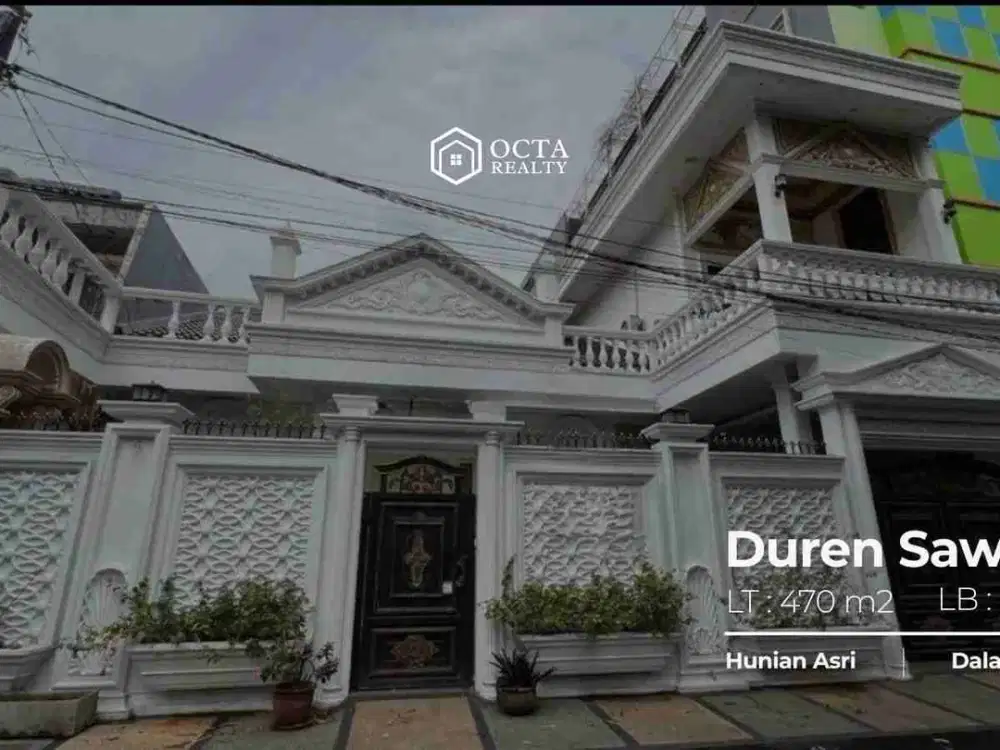 Di Jual Rumah Mewah Dengan Kolam Renang di Duren Sawit Jakarta Timur