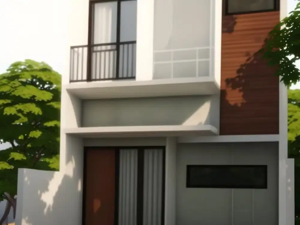 Jual Rumah New 2 lantai Tanpa DP KPR di Sukamaju Baru Cimanggis Depok