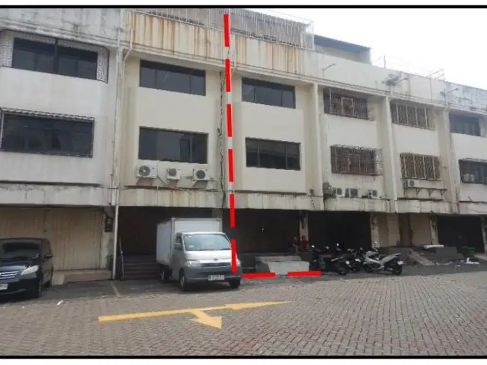 Di Jual Lelang Ruko Jalan Mangga Dua Raya Ancol, Pademangan - Jakarta Utara