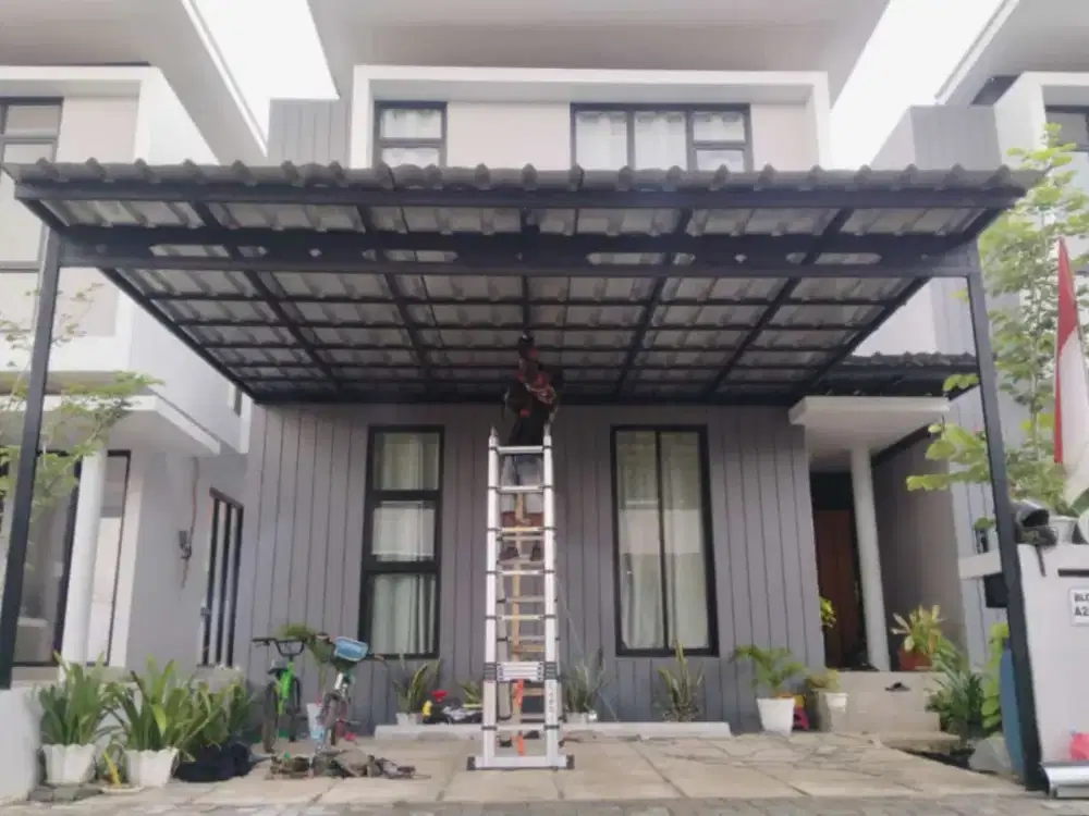 Pasang kanopi baja ringan promo