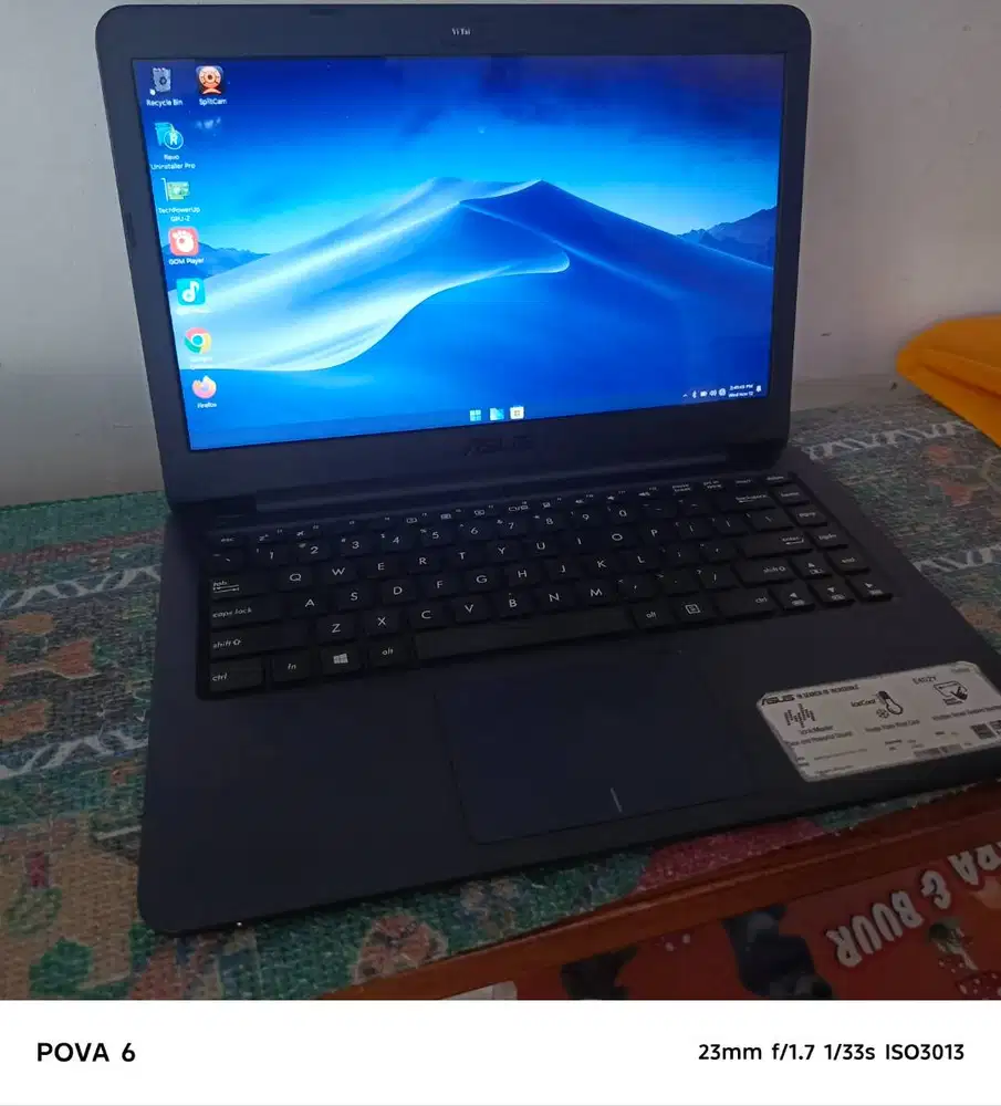 Laptop ASUS/Ram DDR4/SSD/Tuk Pelajar,Usaha,Bisnis,Kantoran