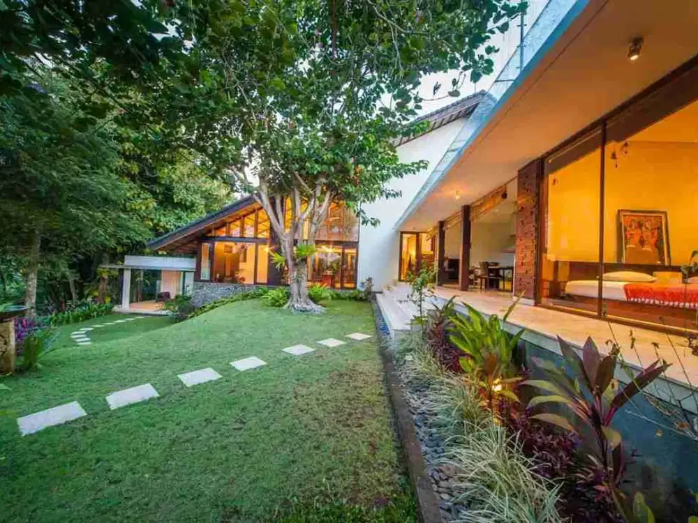 Tropis Modern River view Huge Garden Villa Sukawati Ubud Gianyar Bali - Thumbnail 6