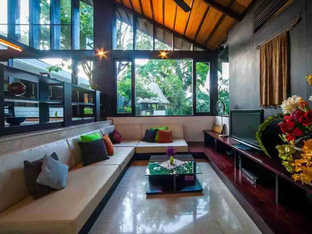 Tropis Modern River view Huge Garden Villa Sukawati Ubud Gianyar Bali - Thumbnail 8