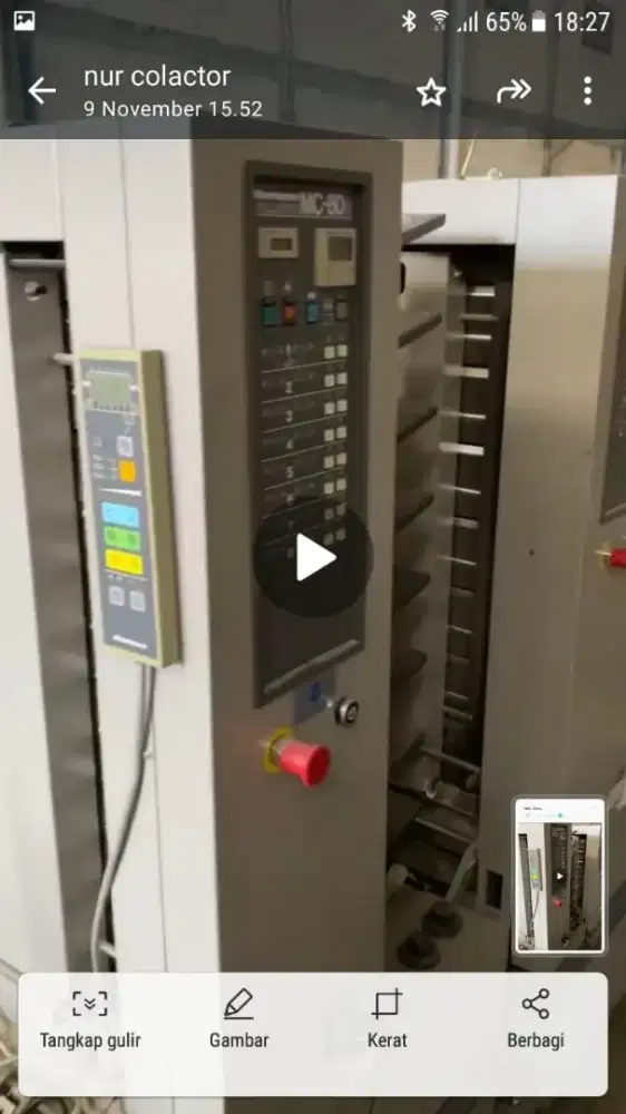 Colactor horizon MC 80 angin