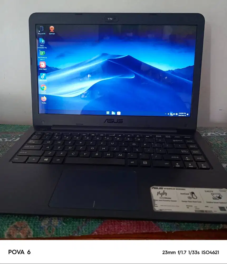 ASUS Laptop/Ram DDR4/SSD/Tuk Pelajar,Usaha,Bisnis,Kantoran