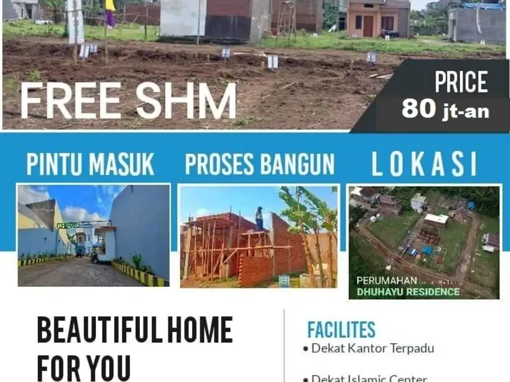 Promo Tanah Kavling Arjowinangun Kedungkandang Kota Malang murah SHM