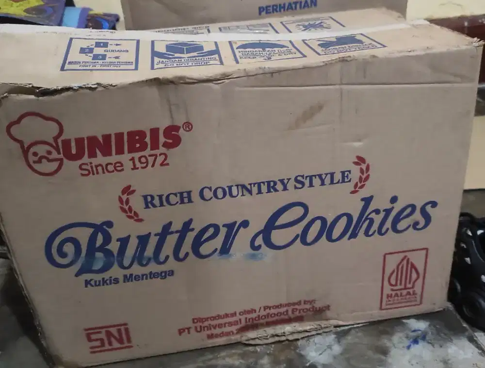 Butter Cookies 454 gr All in Bulat 235 gr UNIBIS