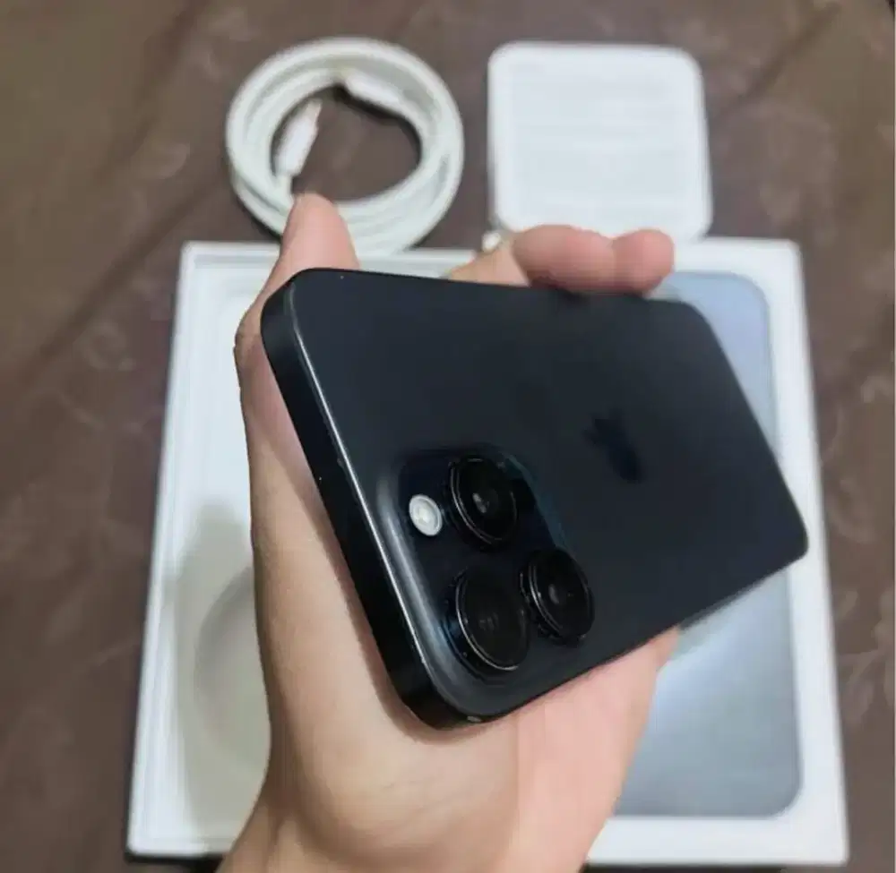 iphone 15 pro max blue 256gb ibox